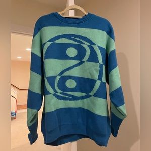 Top Shop Oversized Yin Yang Sweater